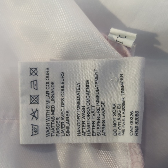 Abacus women's long pink and white stripe shorts. Size 10. - Picture 7 of 8